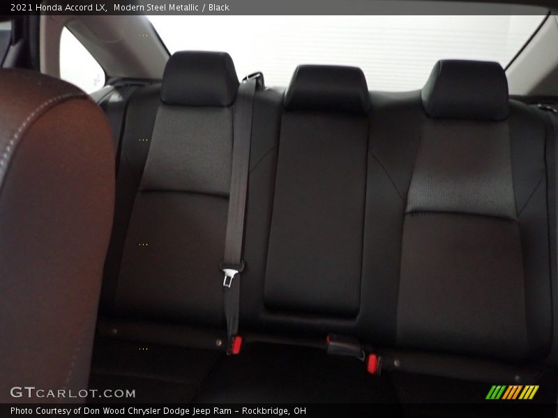 Modern Steel Metallic / Black 2021 Honda Accord LX