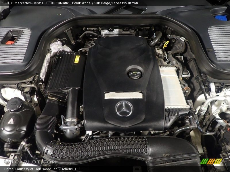 Polar White / Silk Beige/Espresso Brown 2018 Mercedes-Benz GLC 300 4Matic