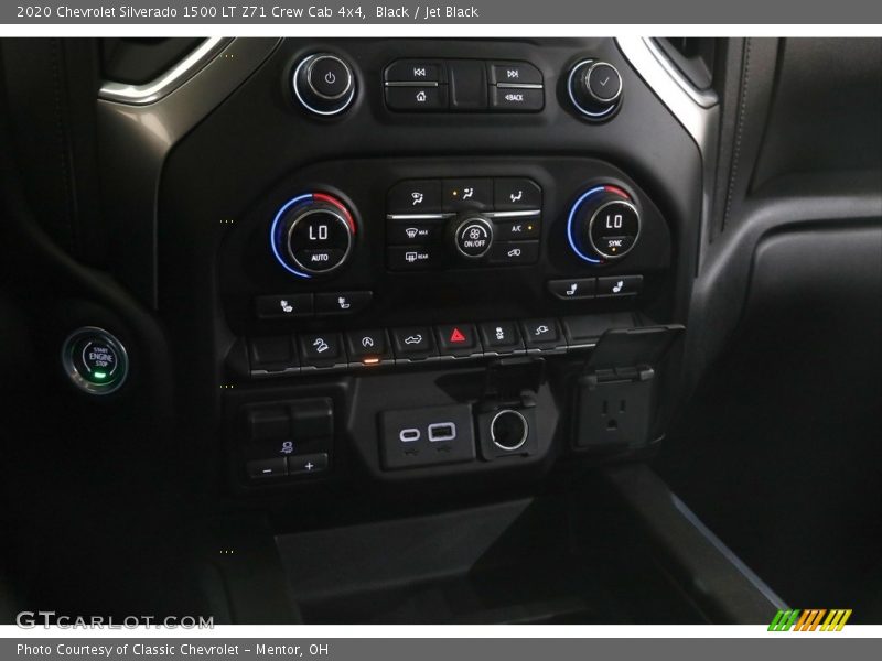 Black / Jet Black 2020 Chevrolet Silverado 1500 LT Z71 Crew Cab 4x4