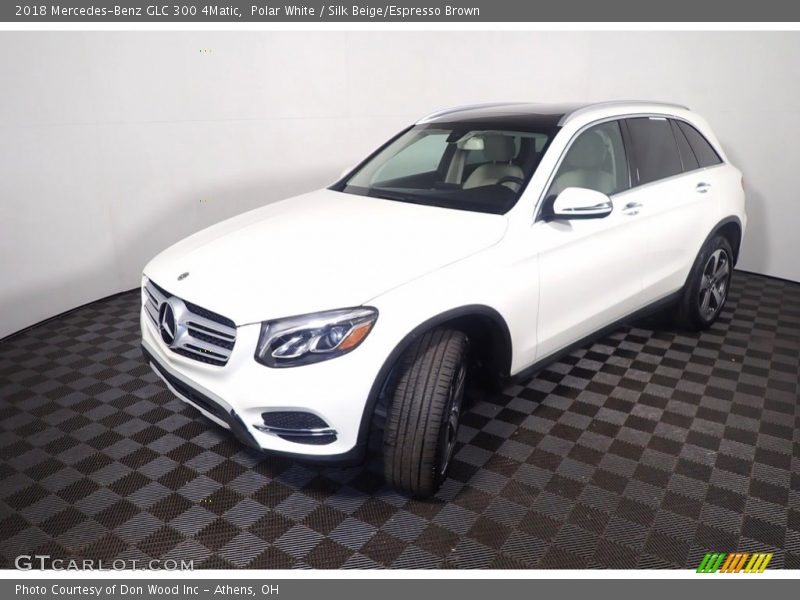 Polar White / Silk Beige/Espresso Brown 2018 Mercedes-Benz GLC 300 4Matic