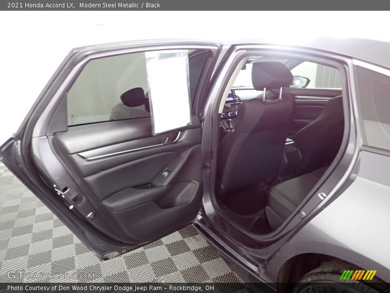 Modern Steel Metallic / Black 2021 Honda Accord LX