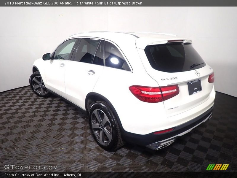 Polar White / Silk Beige/Espresso Brown 2018 Mercedes-Benz GLC 300 4Matic