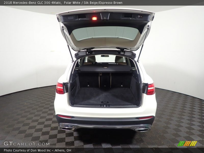 Polar White / Silk Beige/Espresso Brown 2018 Mercedes-Benz GLC 300 4Matic