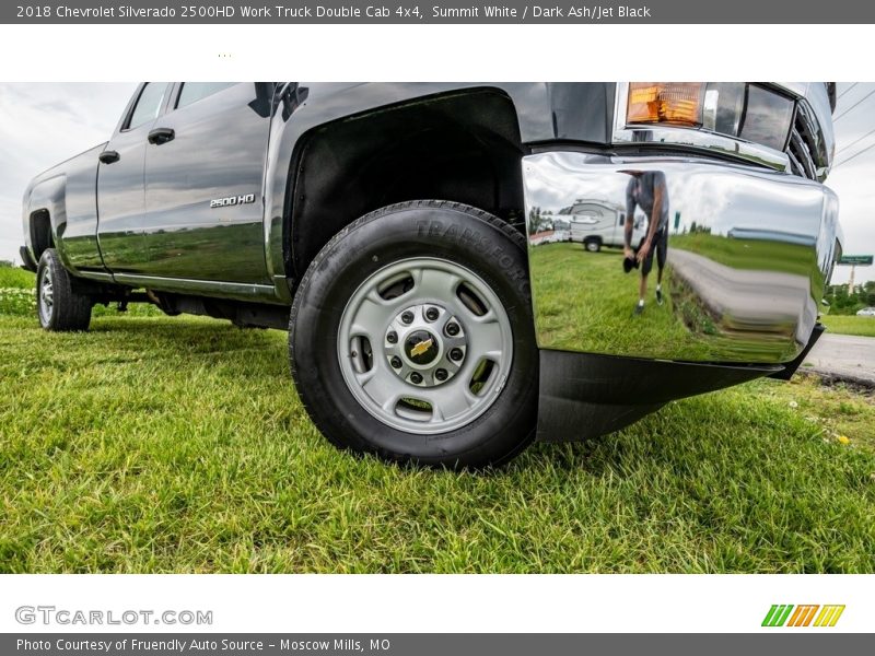 Summit White / Dark Ash/Jet Black 2018 Chevrolet Silverado 2500HD Work Truck Double Cab 4x4
