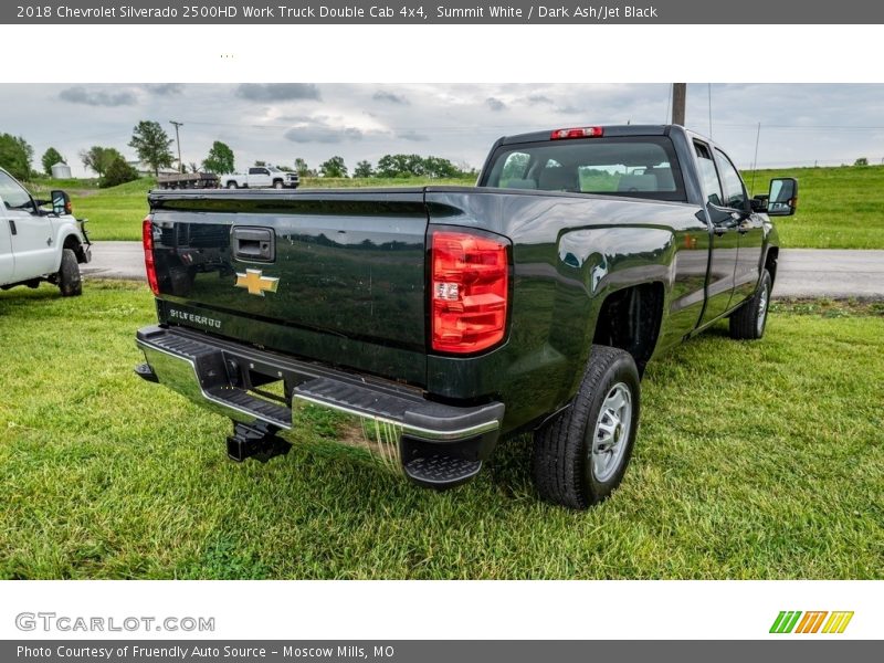 Summit White / Dark Ash/Jet Black 2018 Chevrolet Silverado 2500HD Work Truck Double Cab 4x4