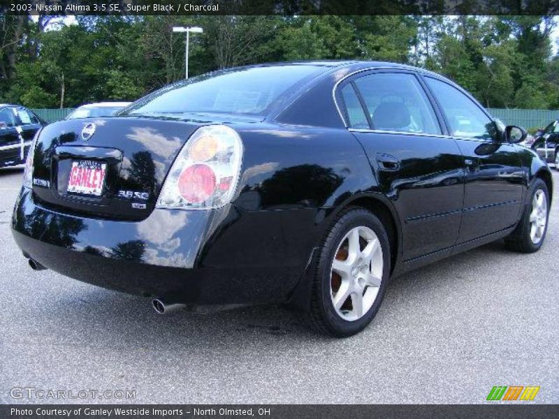 Super Black / Charcoal 2003 Nissan Altima 3.5 SE