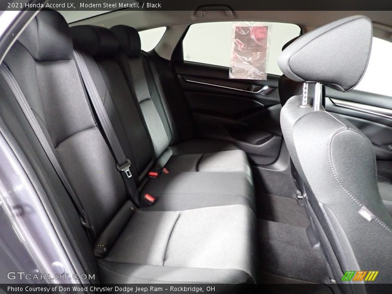 Modern Steel Metallic / Black 2021 Honda Accord LX