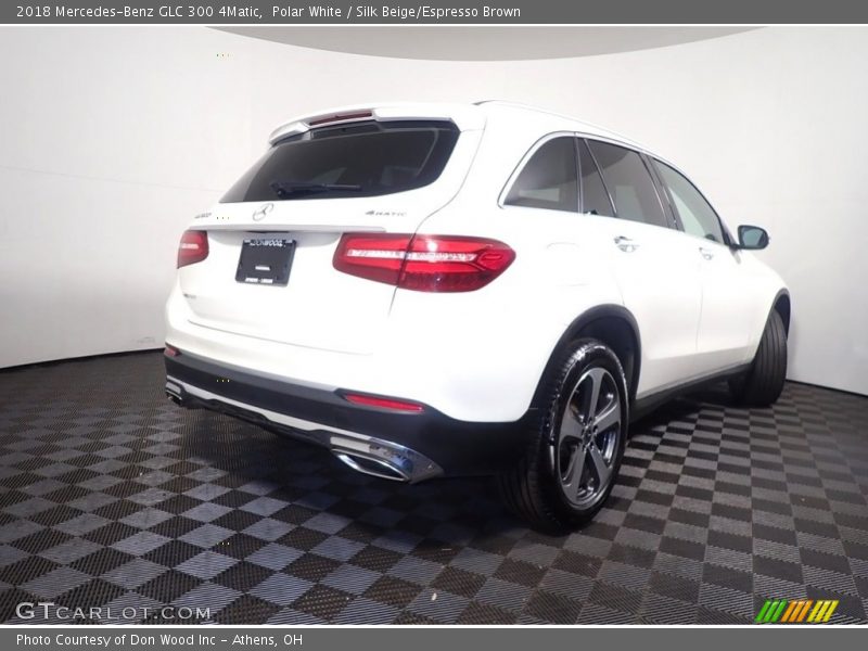 Polar White / Silk Beige/Espresso Brown 2018 Mercedes-Benz GLC 300 4Matic