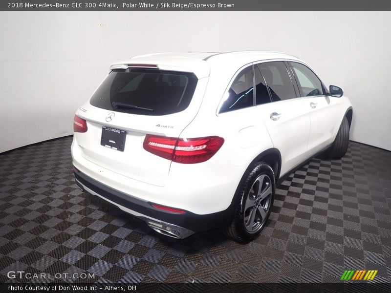 Polar White / Silk Beige/Espresso Brown 2018 Mercedes-Benz GLC 300 4Matic