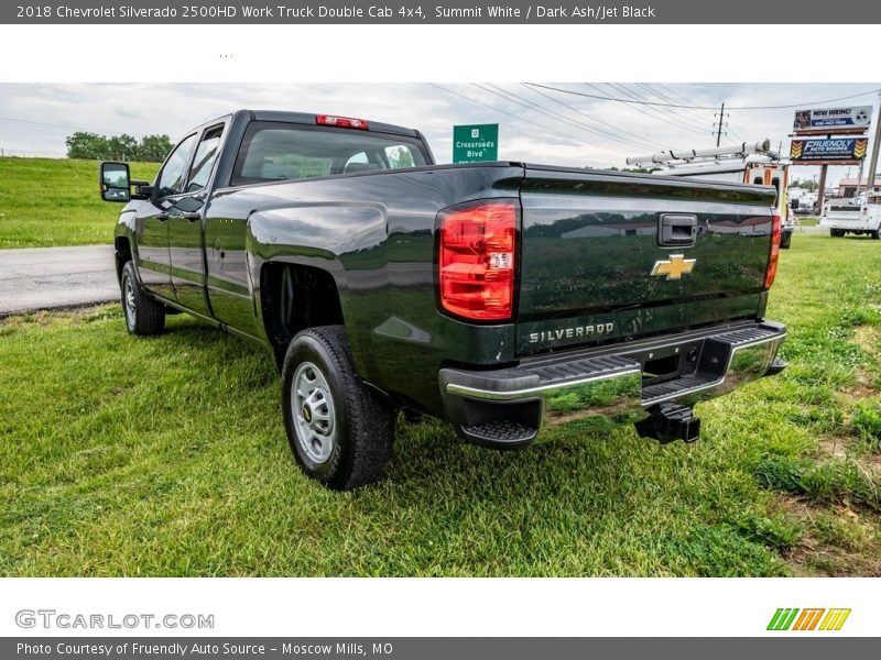 Summit White / Dark Ash/Jet Black 2018 Chevrolet Silverado 2500HD Work Truck Double Cab 4x4
