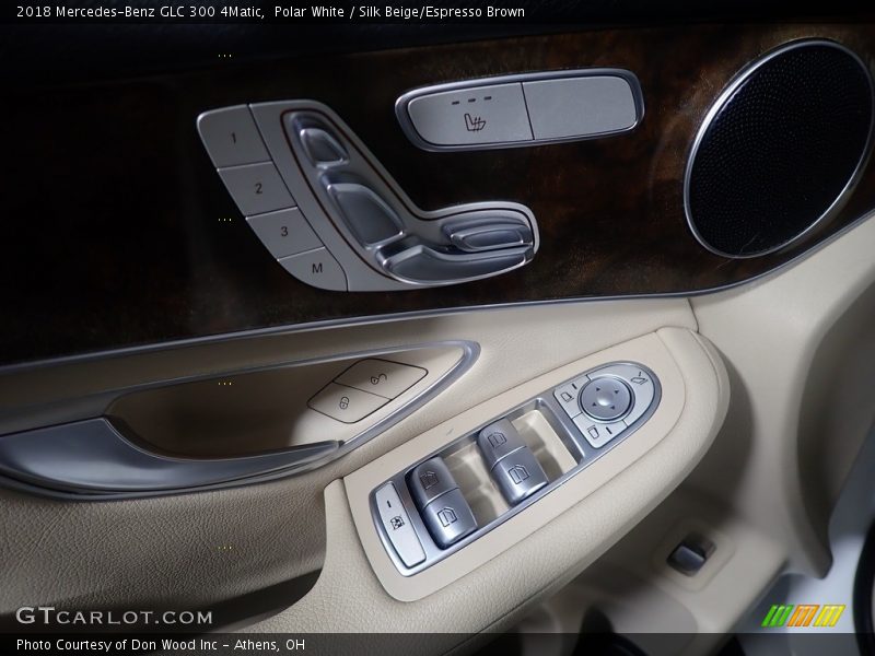 Polar White / Silk Beige/Espresso Brown 2018 Mercedes-Benz GLC 300 4Matic