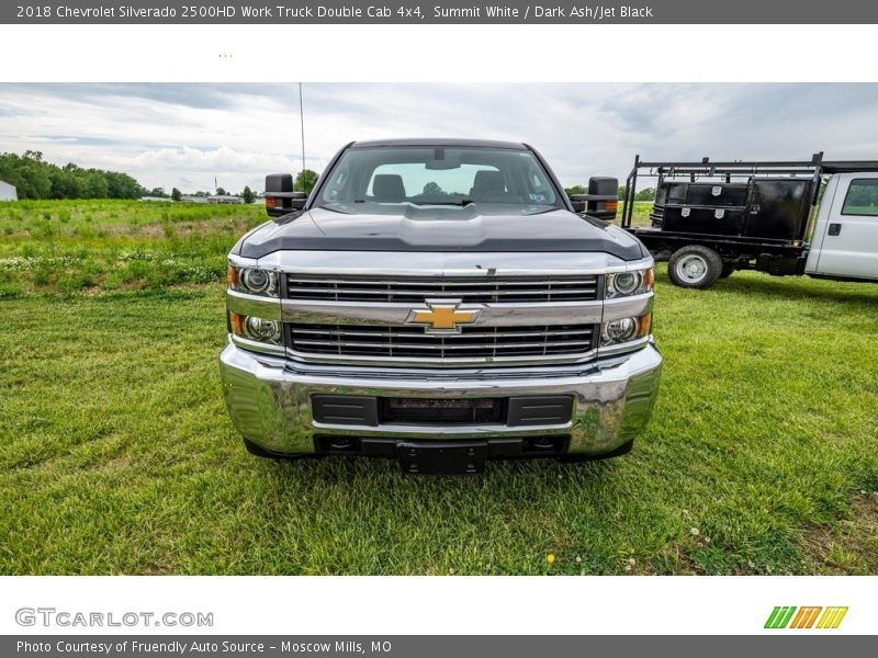 Summit White / Dark Ash/Jet Black 2018 Chevrolet Silverado 2500HD Work Truck Double Cab 4x4