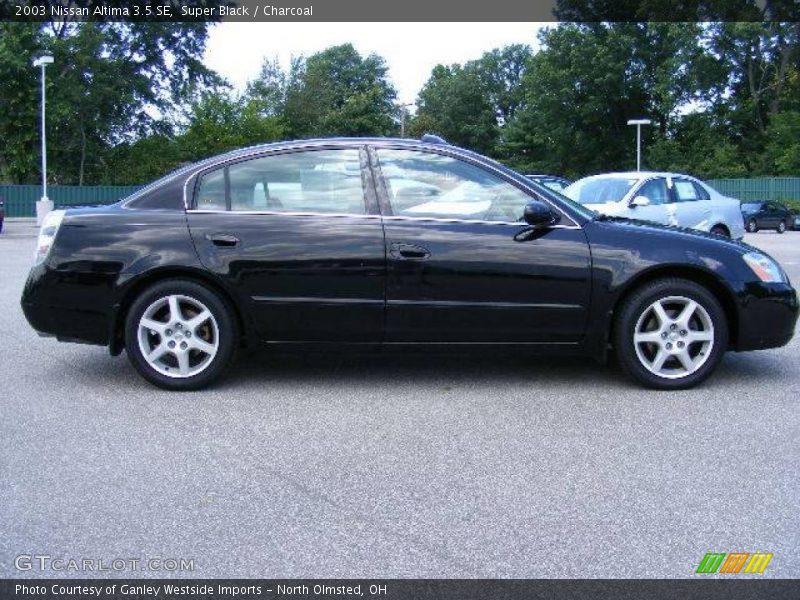 Super Black / Charcoal 2003 Nissan Altima 3.5 SE