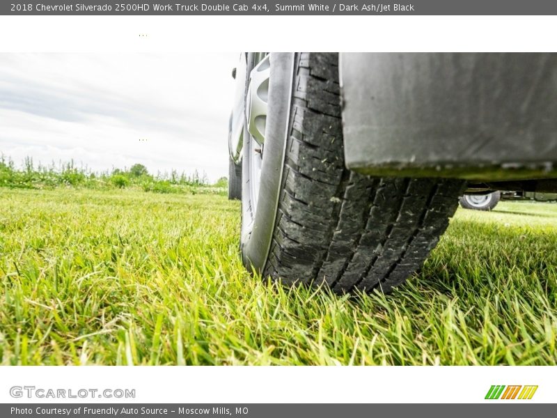 Summit White / Dark Ash/Jet Black 2018 Chevrolet Silverado 2500HD Work Truck Double Cab 4x4