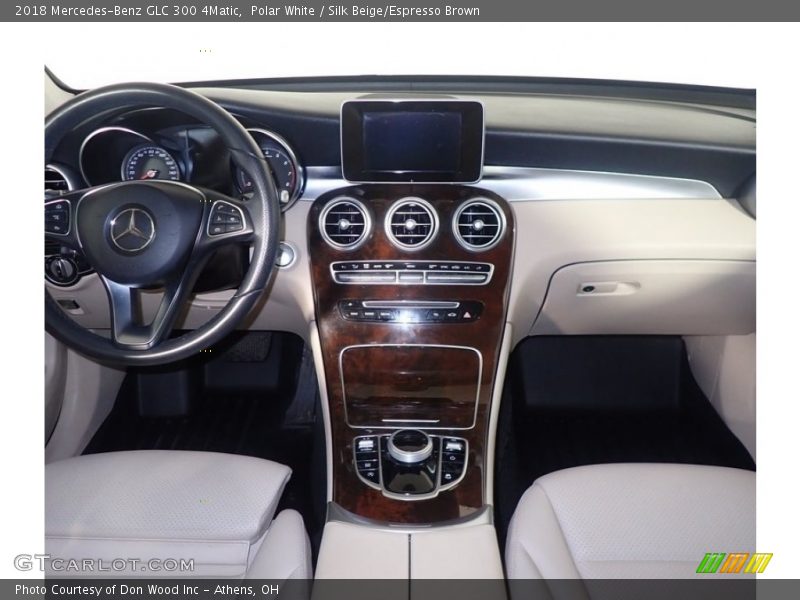 Polar White / Silk Beige/Espresso Brown 2018 Mercedes-Benz GLC 300 4Matic