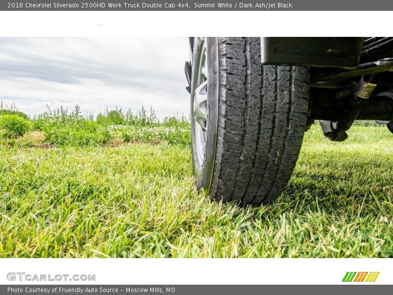 Summit White / Dark Ash/Jet Black 2018 Chevrolet Silverado 2500HD Work Truck Double Cab 4x4