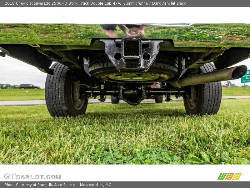 Summit White / Dark Ash/Jet Black 2018 Chevrolet Silverado 2500HD Work Truck Double Cab 4x4