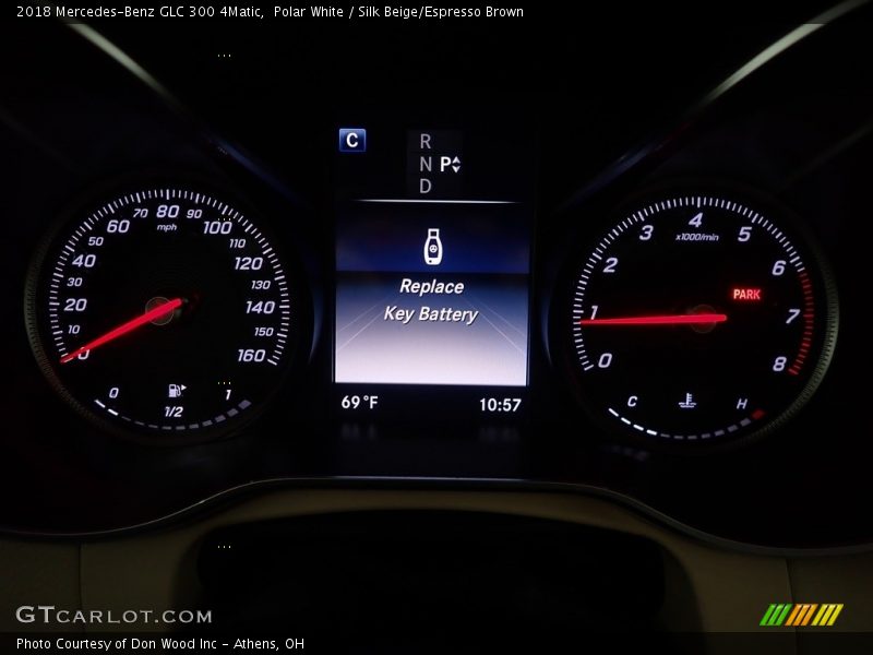 Polar White / Silk Beige/Espresso Brown 2018 Mercedes-Benz GLC 300 4Matic