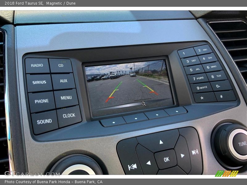Controls of 2018 Taurus SE