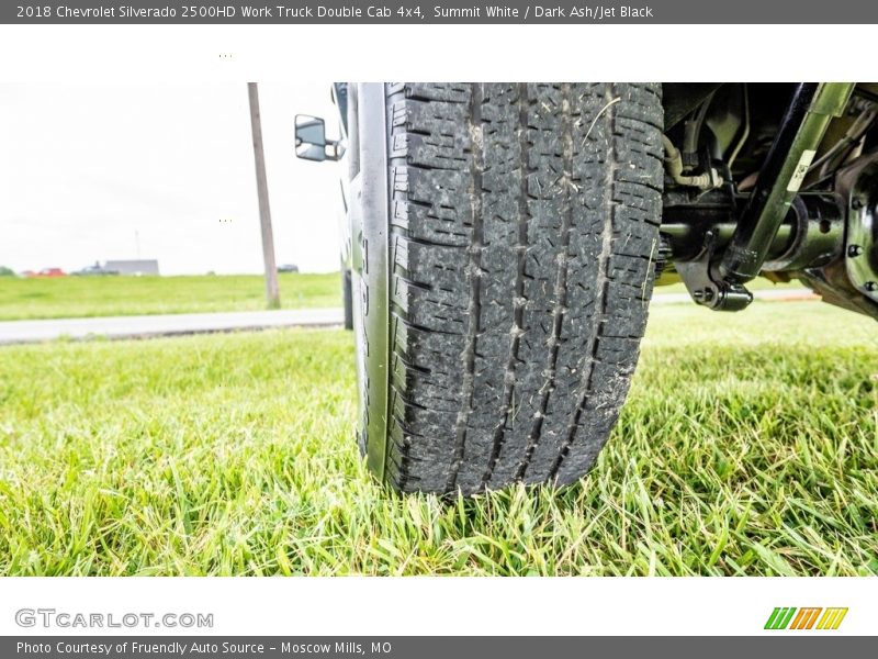Summit White / Dark Ash/Jet Black 2018 Chevrolet Silverado 2500HD Work Truck Double Cab 4x4