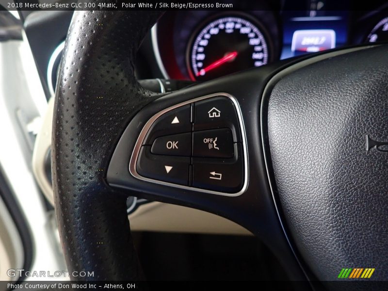 Polar White / Silk Beige/Espresso Brown 2018 Mercedes-Benz GLC 300 4Matic