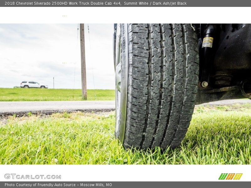 Summit White / Dark Ash/Jet Black 2018 Chevrolet Silverado 2500HD Work Truck Double Cab 4x4