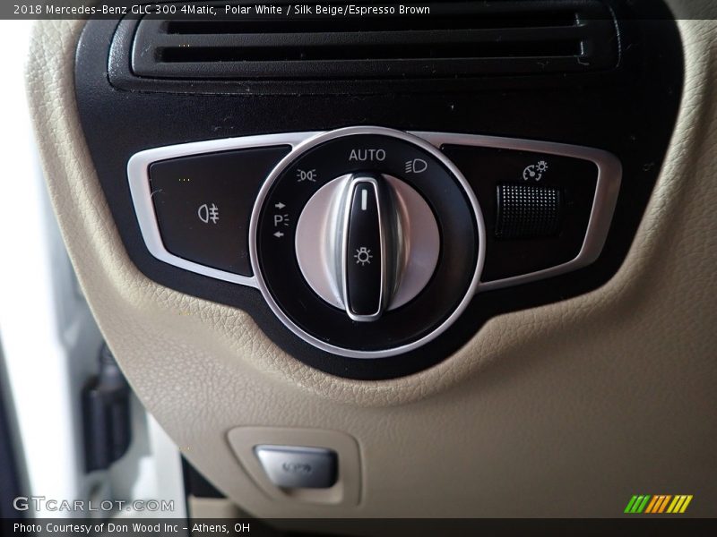 Polar White / Silk Beige/Espresso Brown 2018 Mercedes-Benz GLC 300 4Matic