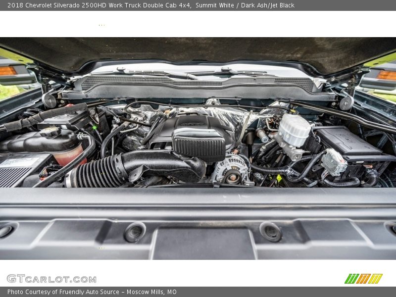  2018 Silverado 2500HD Work Truck Double Cab 4x4 Engine - 6.0 Liter OHV 16-Valve VVT Vortec V8