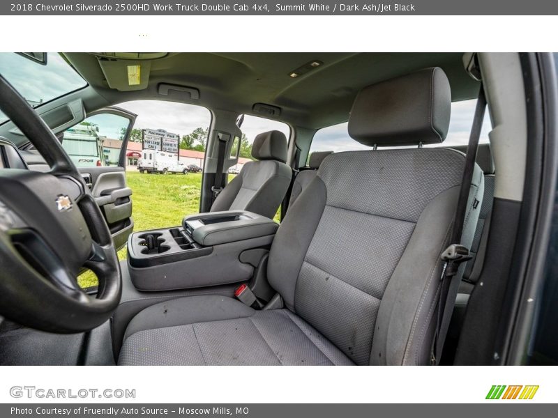 Summit White / Dark Ash/Jet Black 2018 Chevrolet Silverado 2500HD Work Truck Double Cab 4x4