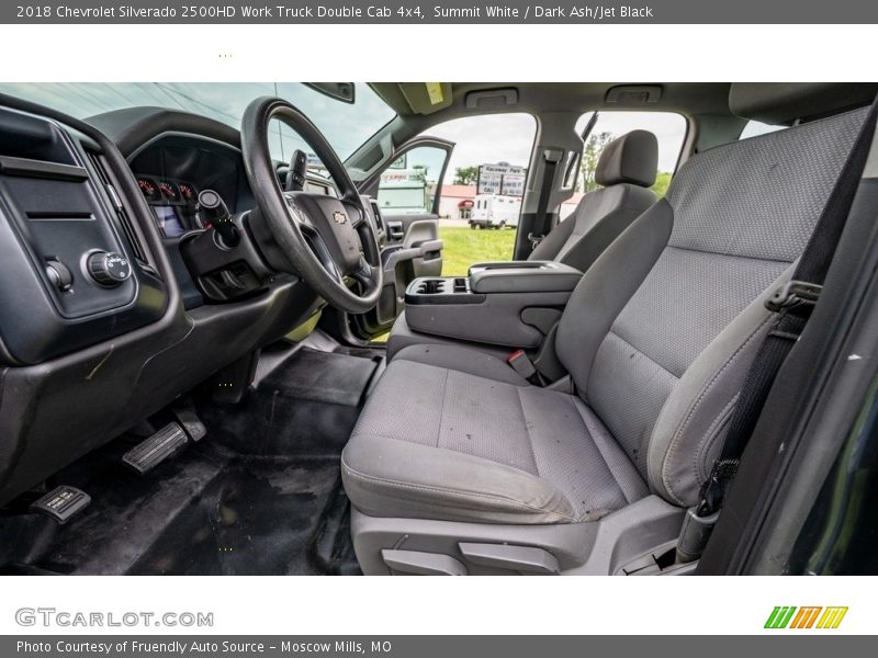 Summit White / Dark Ash/Jet Black 2018 Chevrolet Silverado 2500HD Work Truck Double Cab 4x4