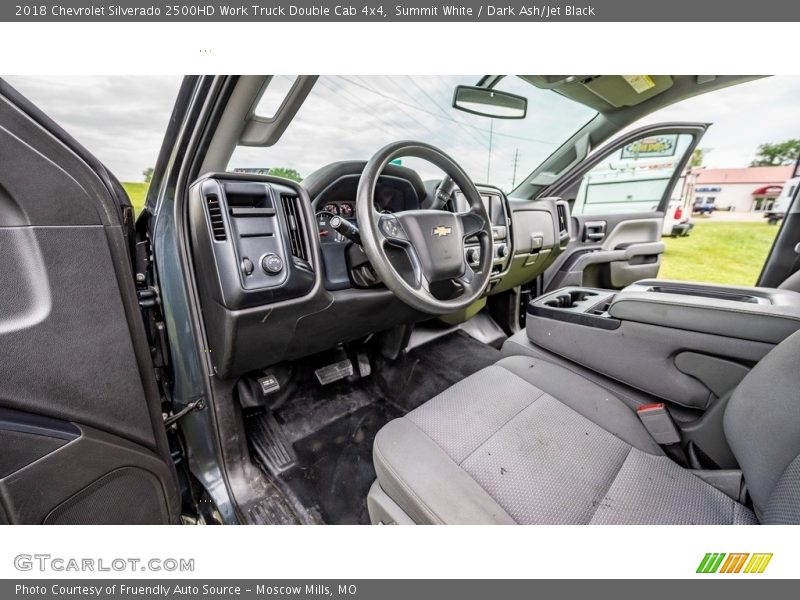 Front Seat of 2018 Silverado 2500HD Work Truck Double Cab 4x4