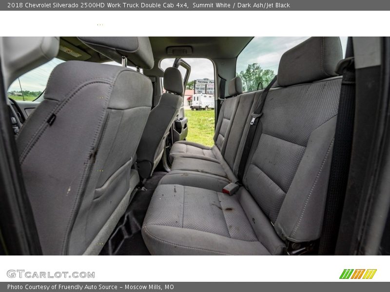 Summit White / Dark Ash/Jet Black 2018 Chevrolet Silverado 2500HD Work Truck Double Cab 4x4