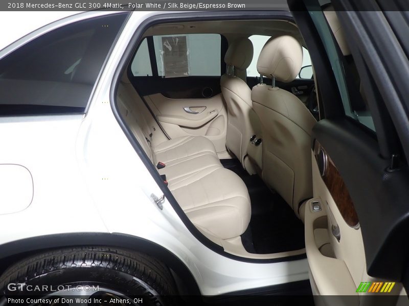 Polar White / Silk Beige/Espresso Brown 2018 Mercedes-Benz GLC 300 4Matic
