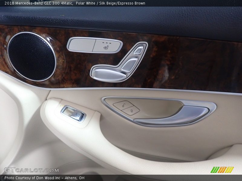 Polar White / Silk Beige/Espresso Brown 2018 Mercedes-Benz GLC 300 4Matic
