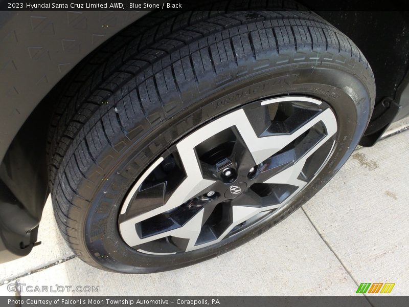 Blue Stone / Black 2023 Hyundai Santa Cruz Limited AWD