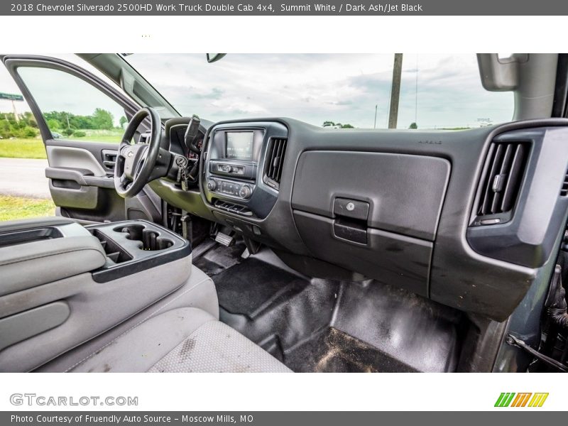 Summit White / Dark Ash/Jet Black 2018 Chevrolet Silverado 2500HD Work Truck Double Cab 4x4