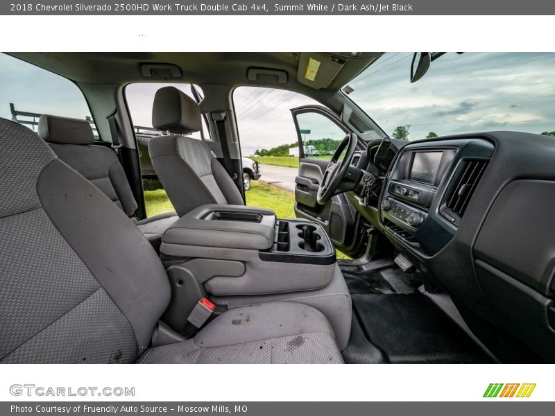 Summit White / Dark Ash/Jet Black 2018 Chevrolet Silverado 2500HD Work Truck Double Cab 4x4