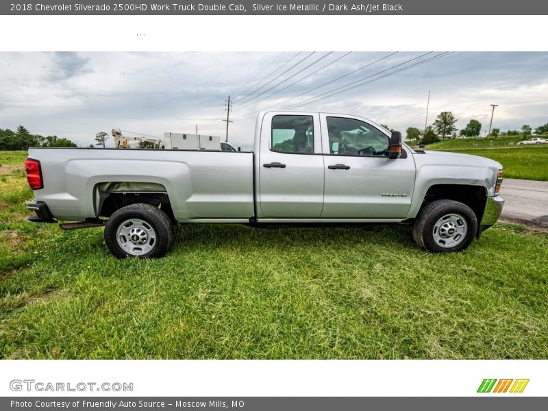  2018 Silverado 2500HD Work Truck Double Cab Silver Ice Metallic