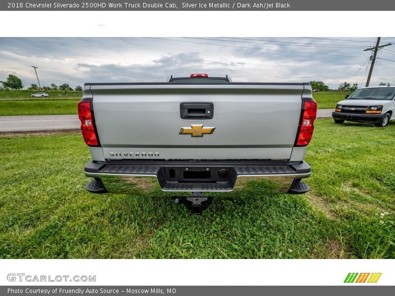 Silver Ice Metallic / Dark Ash/Jet Black 2018 Chevrolet Silverado 2500HD Work Truck Double Cab
