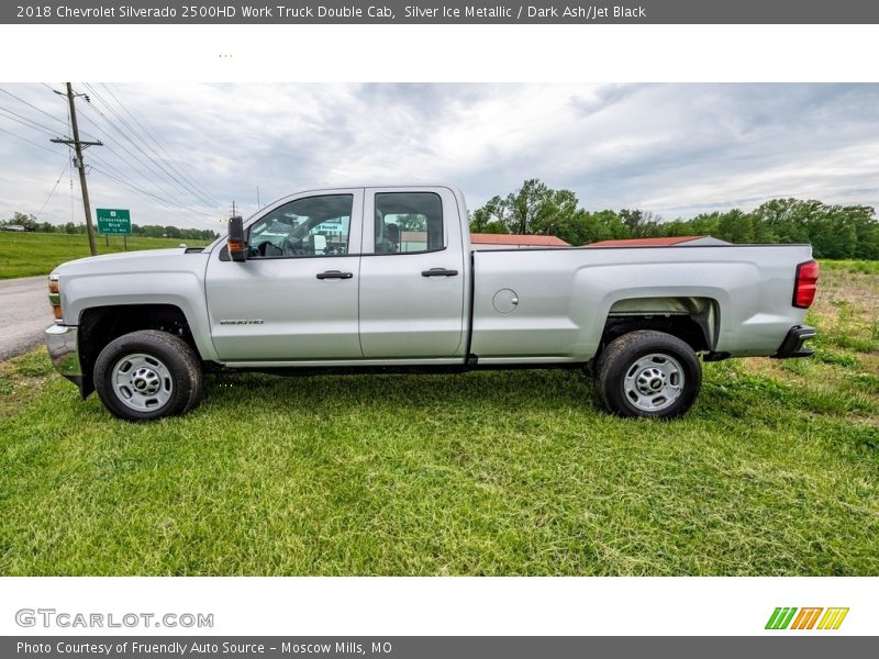  2018 Silverado 2500HD Work Truck Double Cab Silver Ice Metallic