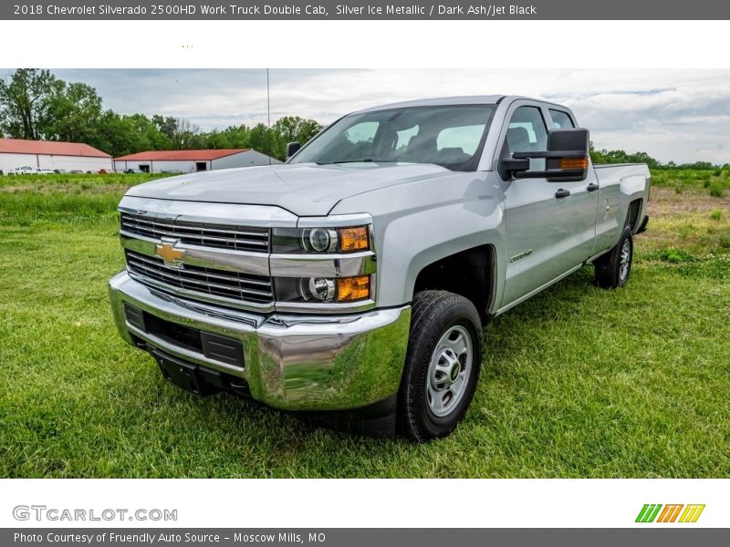  2018 Silverado 2500HD Work Truck Double Cab Silver Ice Metallic