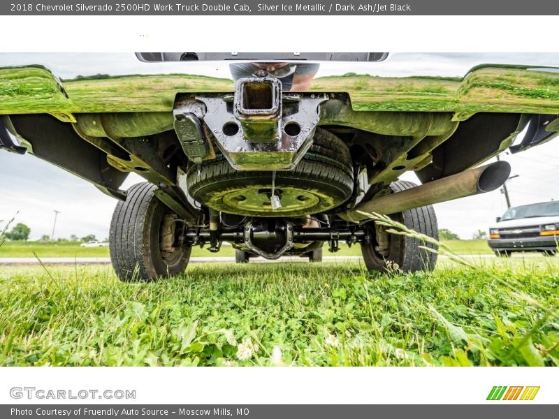Undercarriage of 2018 Silverado 2500HD Work Truck Double Cab