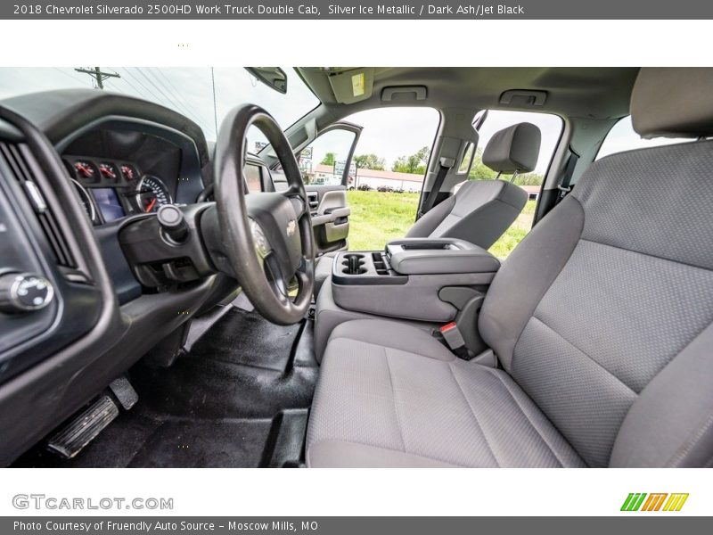 Silver Ice Metallic / Dark Ash/Jet Black 2018 Chevrolet Silverado 2500HD Work Truck Double Cab