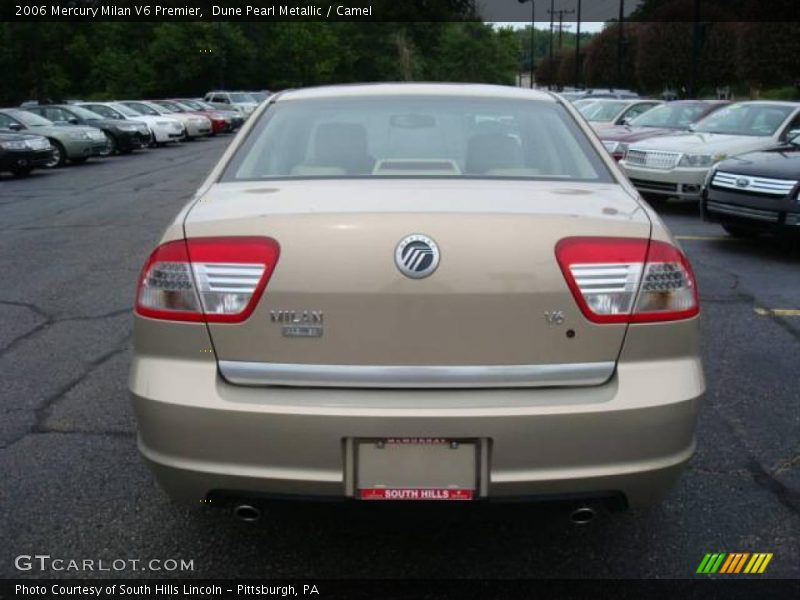 Dune Pearl Metallic / Camel 2006 Mercury Milan V6 Premier