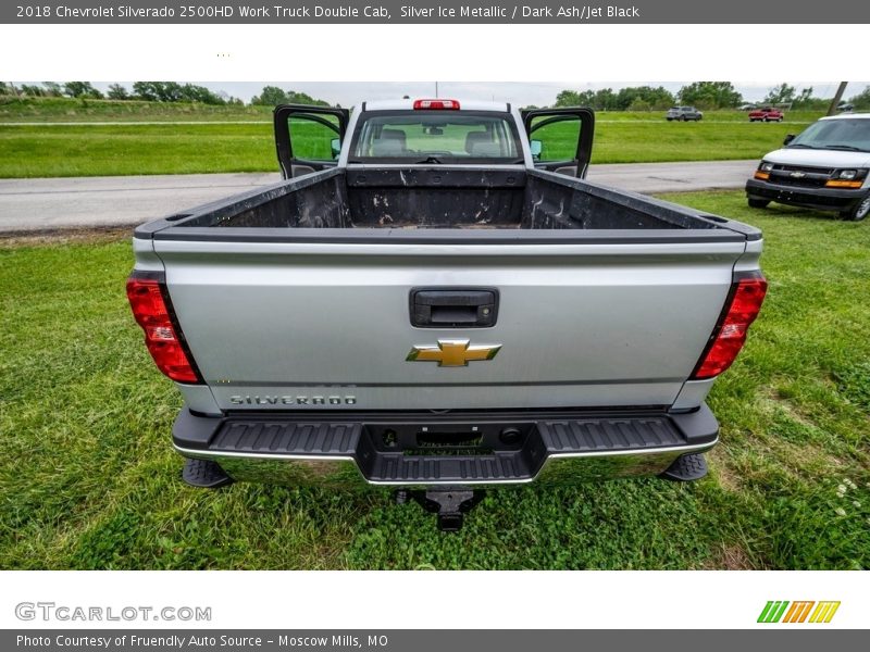 Silver Ice Metallic / Dark Ash/Jet Black 2018 Chevrolet Silverado 2500HD Work Truck Double Cab