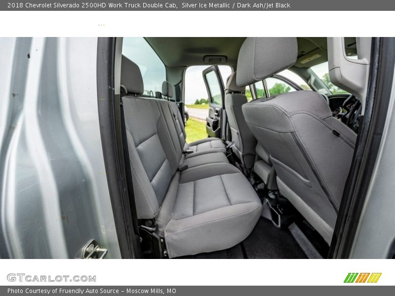 Silver Ice Metallic / Dark Ash/Jet Black 2018 Chevrolet Silverado 2500HD Work Truck Double Cab