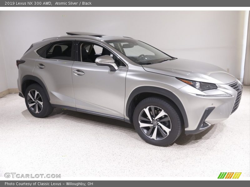 Atomic Silver / Black 2019 Lexus NX 300 AWD