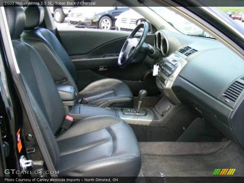 Super Black / Charcoal 2003 Nissan Altima 3.5 SE