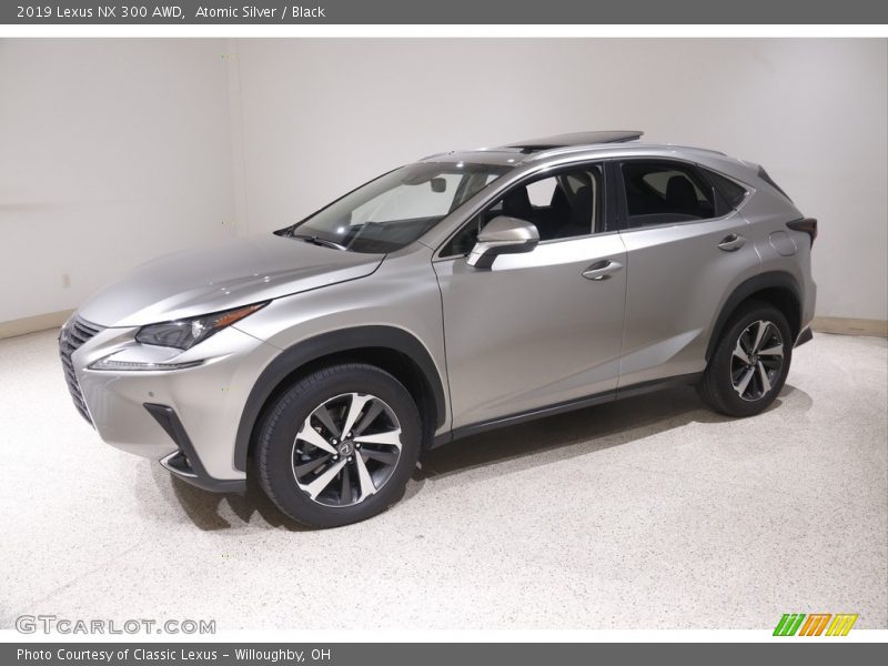 Atomic Silver / Black 2019 Lexus NX 300 AWD