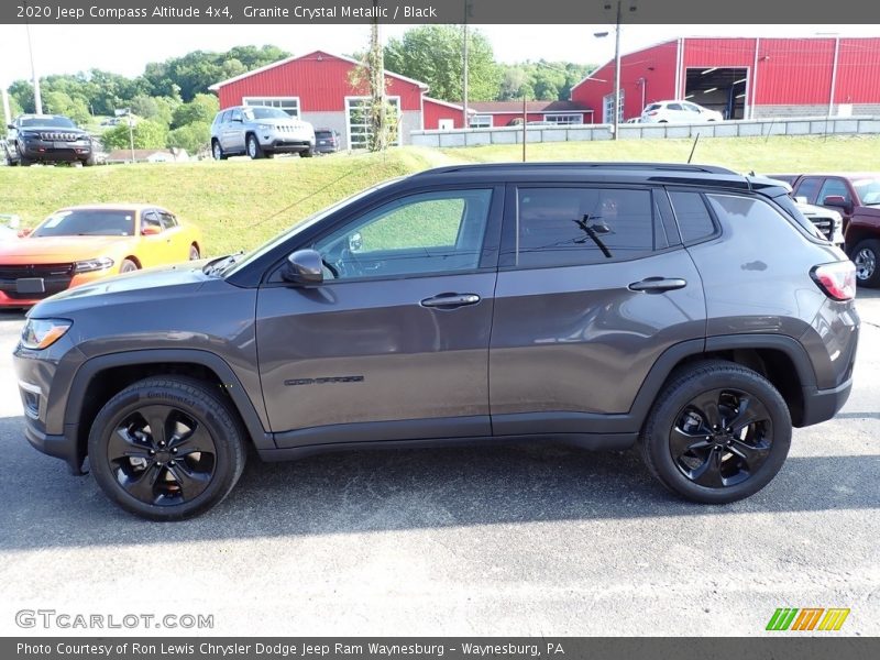 Granite Crystal Metallic / Black 2020 Jeep Compass Altitude 4x4